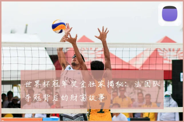 世界杯冠军奖金独家揭秘:法国队夺冠背后的财富故事