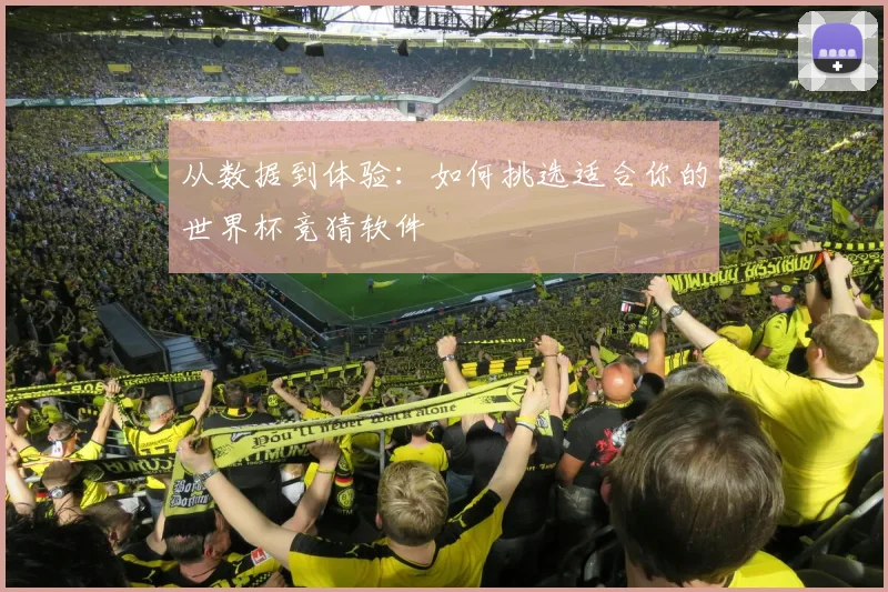 从数据到体验：如何挑选适合你的世界杯竞猜软件